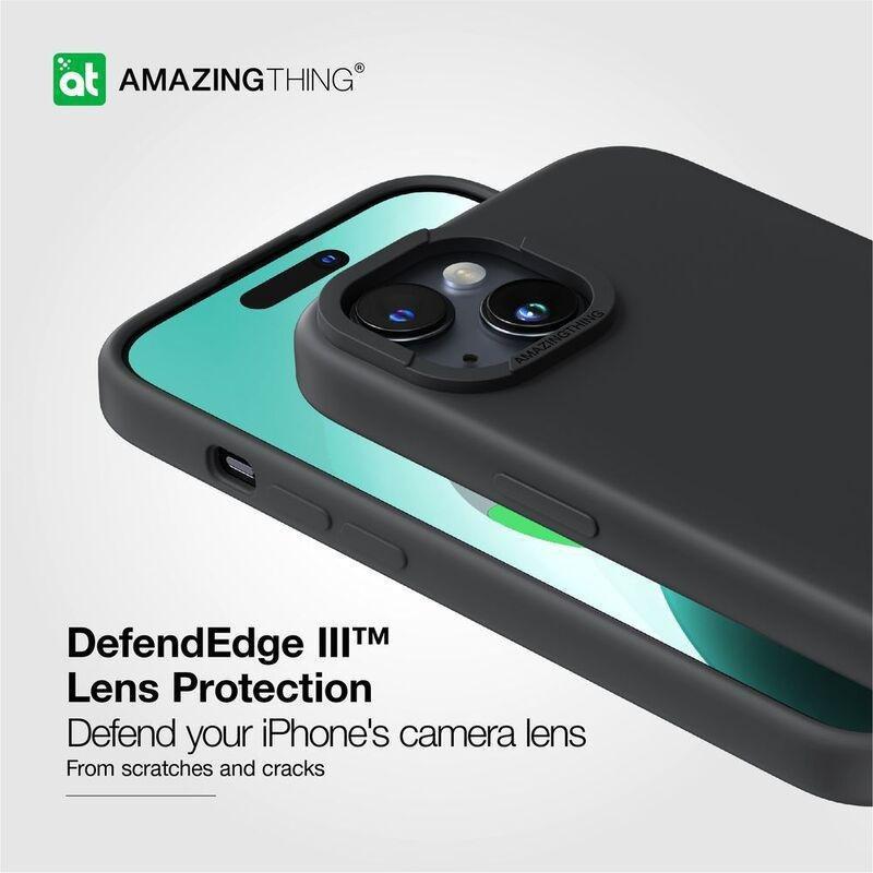 Amazing Thing Smoothiel MagSafe Drop Proof Case For iPhone 15 6.1-Inch - New Black, , large image number 4