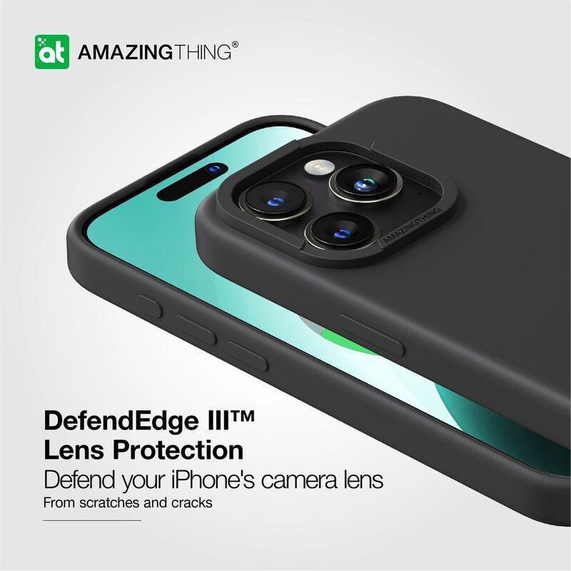 Amazing Thing Smoothiel MagSafe Drop Proof Case For iPhone 15 Pro 6.1-Inch - New Black, , large image number 4