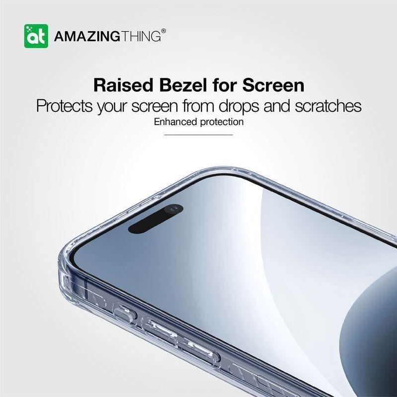 Amazing Thing Titan Pro Holder Drop Proof Case For iPhone 15 Pro Max 6.7-Inch - Dark Blue, , large image number 5