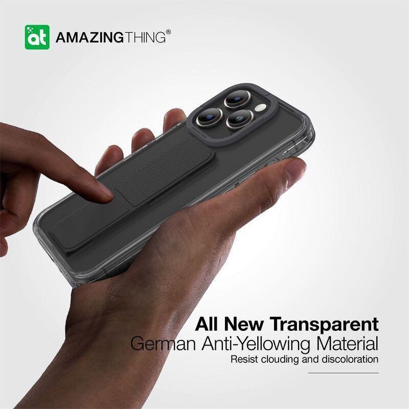 Amazing Thing Titan Pro Holder Drop Proof Case For iPhone 15 Pro Max 6.7-Inch - New Black, , large image number 2