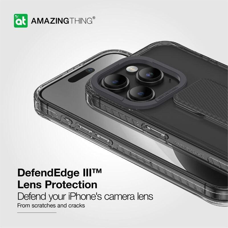 Amazing Thing Titan Pro Holder Drop Proof Case For iPhone 15 Pro Max 6.7-Inch - New Black, , large image number 4