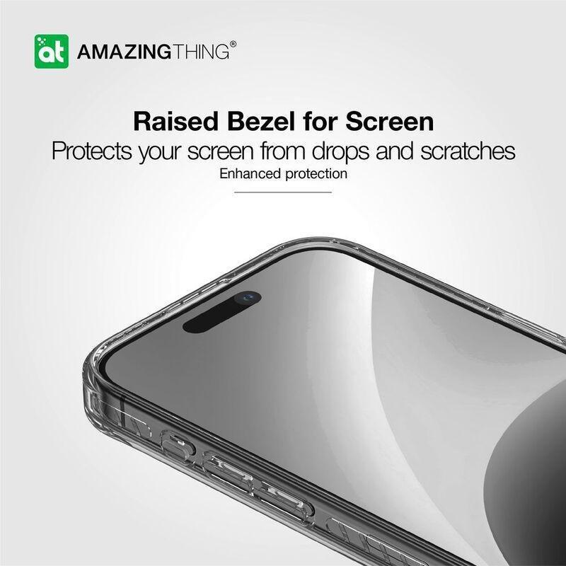 Amazing Thing Titan Pro Holder Drop Proof Case For iPhone 15 Pro Max 6.7-Inch - New Black, , large image number 5