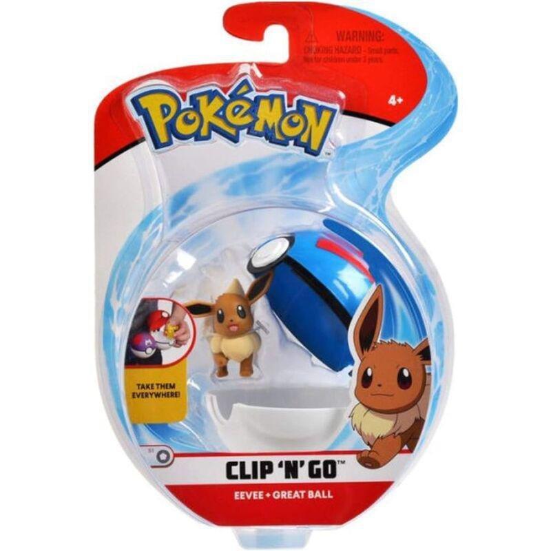 Jazwares Pokemon Clip N Go (Assorted - Includes 1), , large image number 0