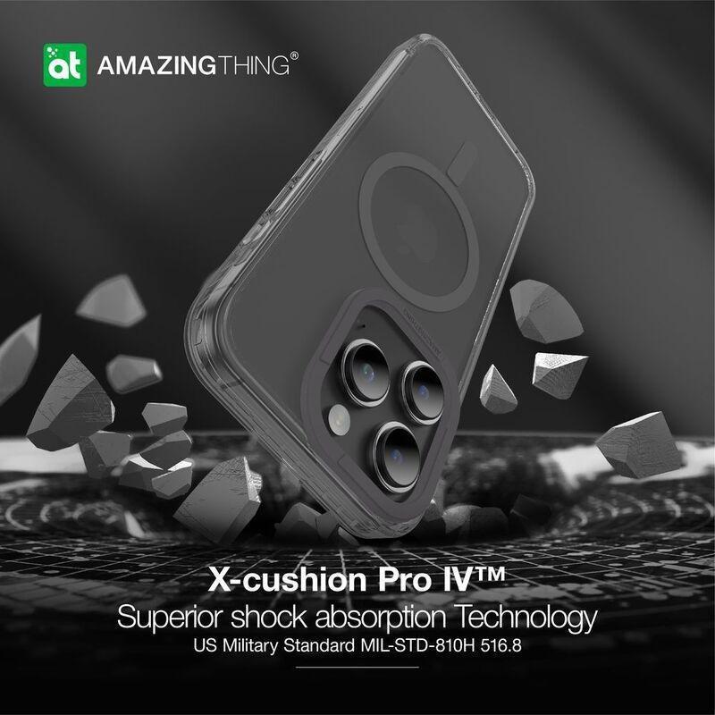 Amazing Thing Titan Pro MagSafe Drop Proof Case For iPhone 15 Pro Max 6.7-Inch - New Black, , large image number 3