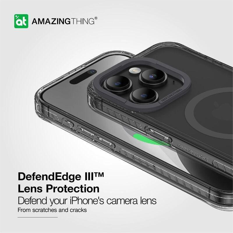 Amazing Thing Titan Pro MagSafe Drop Proof Case For iPhone 15 Pro Max 6.7-Inch - New Black, , large image number 4