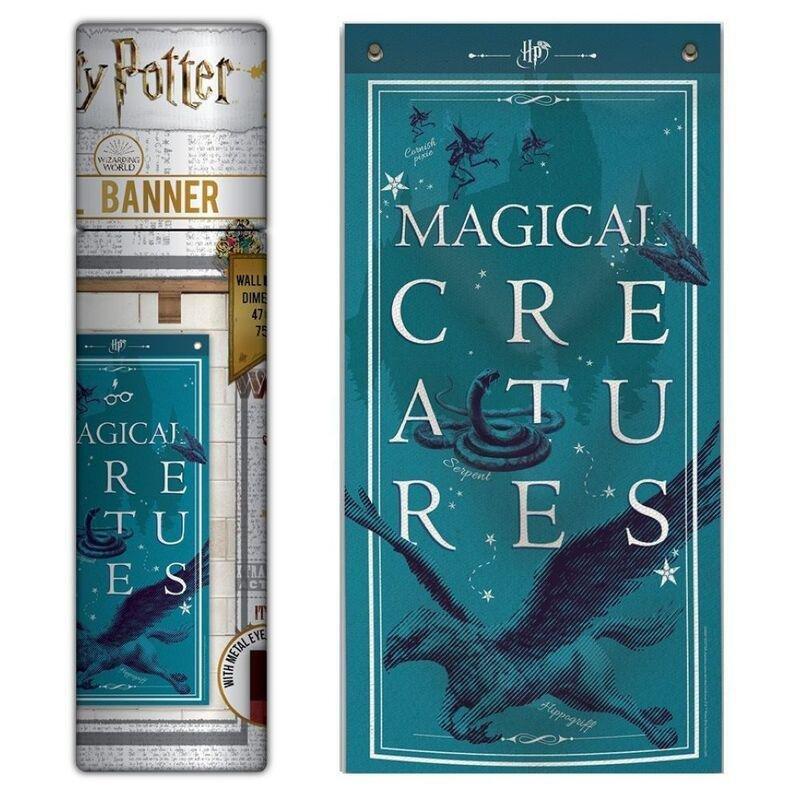 Blue Sky Designs Harry Potter Wall Banner Magical Creatures (47 x 95 cm), , medium