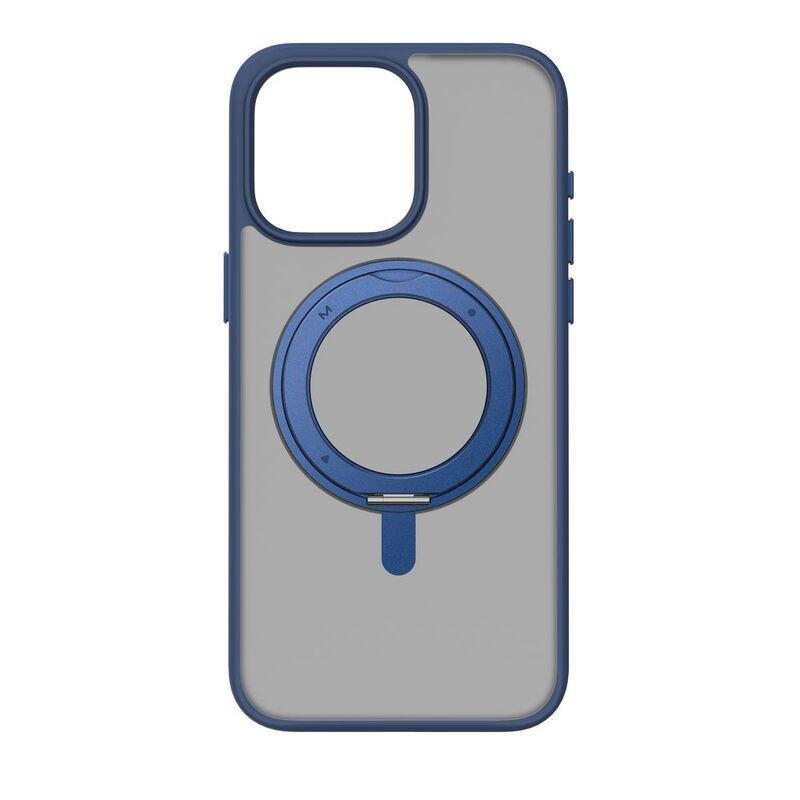 Momax Roller Magnetic Case For iPhone 15 Pro 6.1-Inch - Blue, , large image number 1