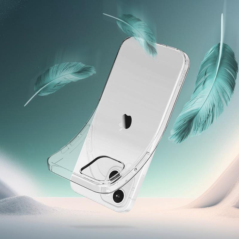 HYPHEN Aire Clear Soft Case for iPhone 15 - 6.1-Inch, , large image number 3