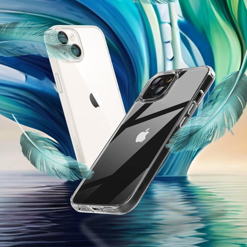 HYPHEN Aire Clear Soft Case for iPhone 15 - 6.1-Inch, , large image number 4