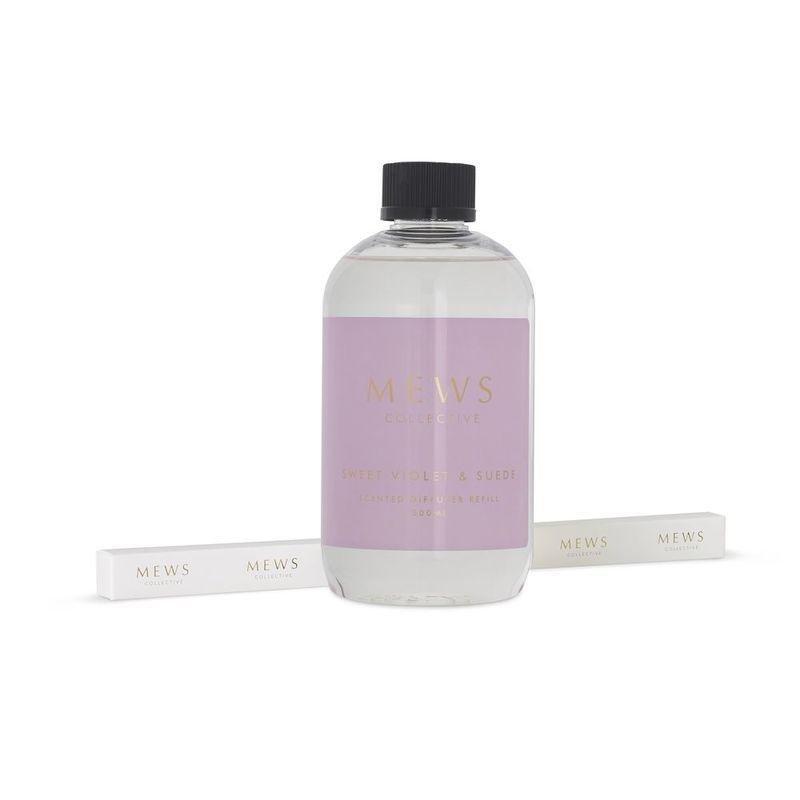 Mews Collective Sweet Violet & Suede Diffuser Refill, , large image number 0
