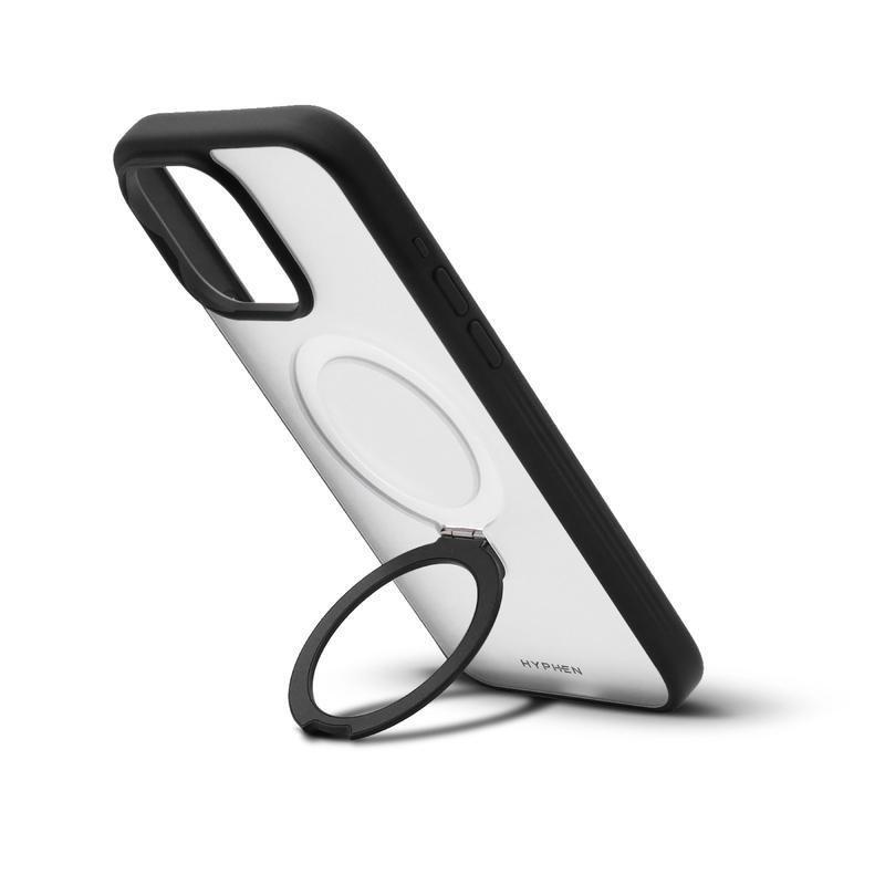 HYPHEN MagSafe Stand Case for iPhone 15 Pro Max - 6.7-Inch - Black, , medium