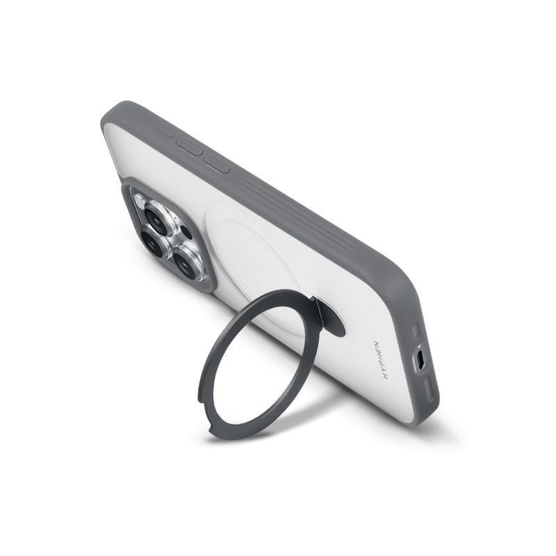 HYPHEN MagSafe Stand Case for iPhone 15 Pro Max - 6.7-Inch - Gray, , medium