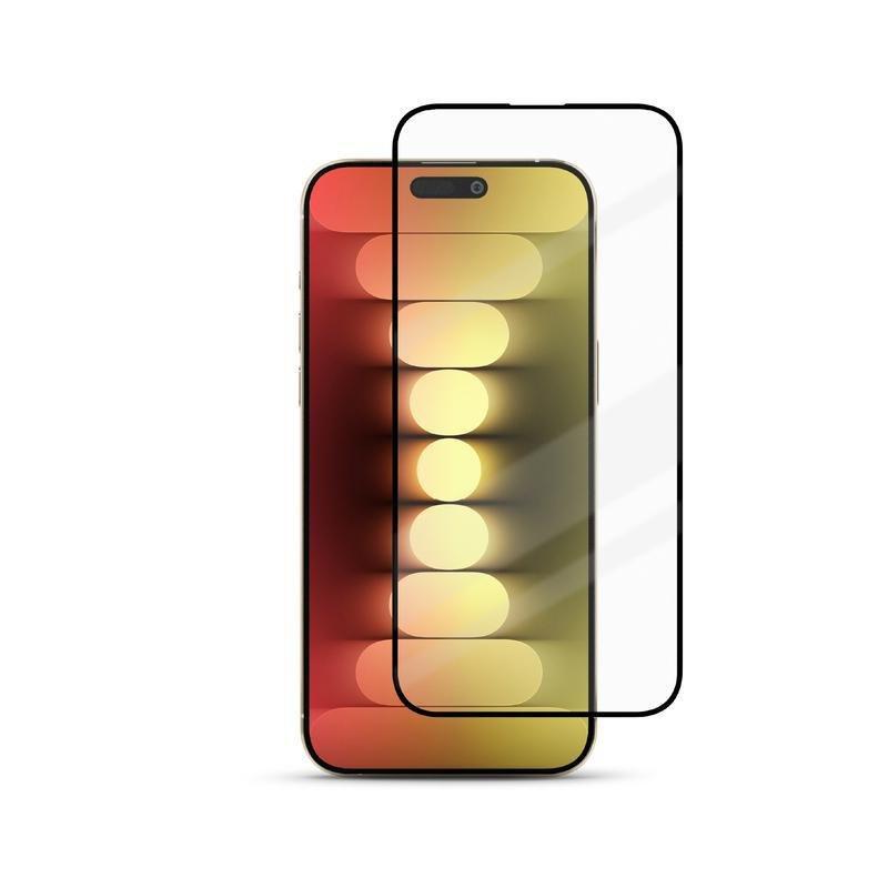 HYPHEN Defendr Full Coverage Tempered Glass with Applicator for iPhone 15 Pro Max - 6.7-Inch, , large image number 1