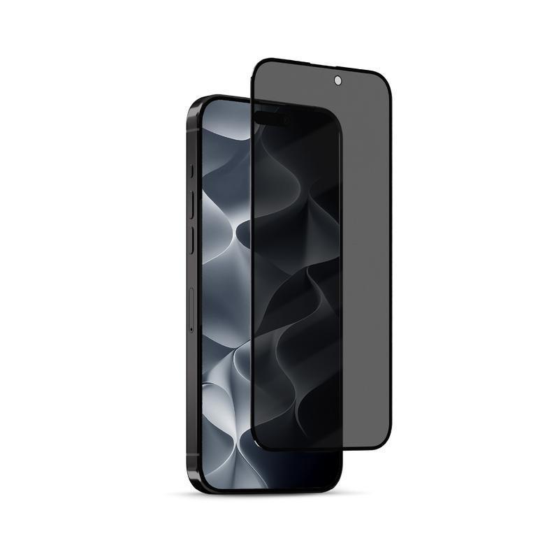 HYPHEN Defendr Privacy Tempered Glass with Applicator for iPhone 15 Pro - 6.1-Inch, , medium