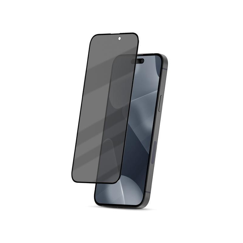 HYPHEN Defendr Privacy Tempered Glass with Applicator for iPhone 15 Plus - 6.7-Inch, , large image number 0