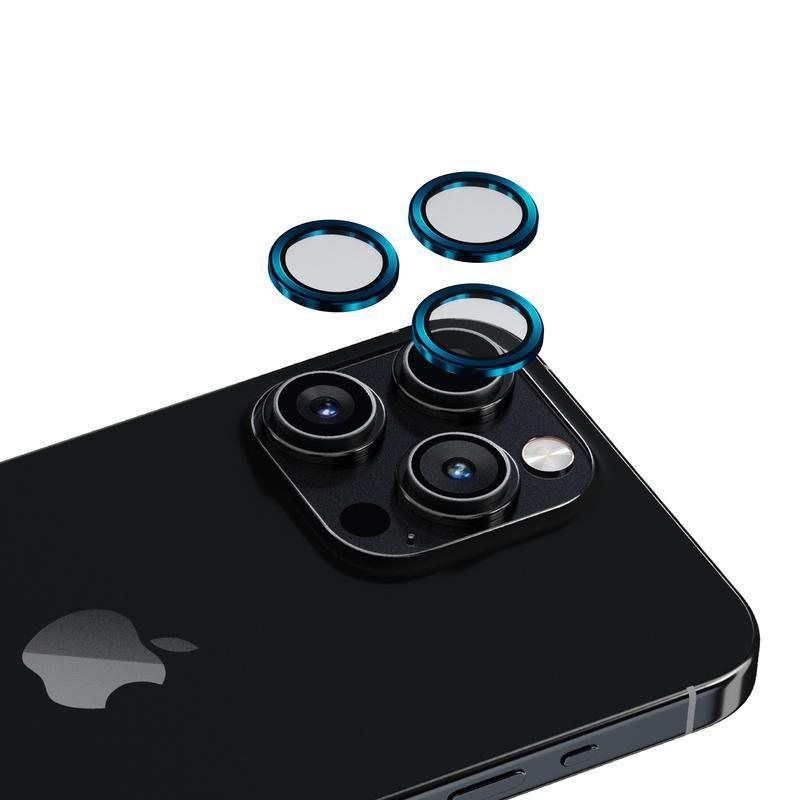 HYPHEN Camera Lens Protector for iPhone 15 Pro/Pro Max - Blue, , medium