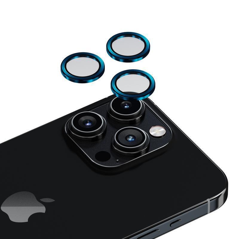 HYPHEN Camera Lens Protector for iPhone 15 Pro/Pro Max - Blue, , large image number 1