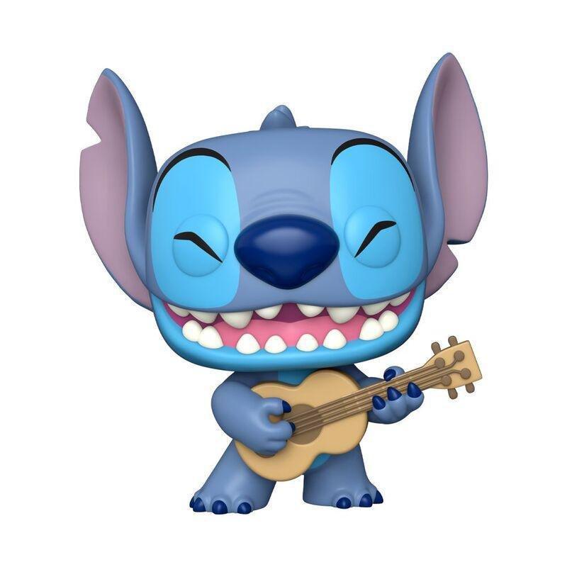 Funko Pop! Jumbo Disney Lilo & Stitch Stitch with Uke 10-Inch Vinyl Figure, , medium