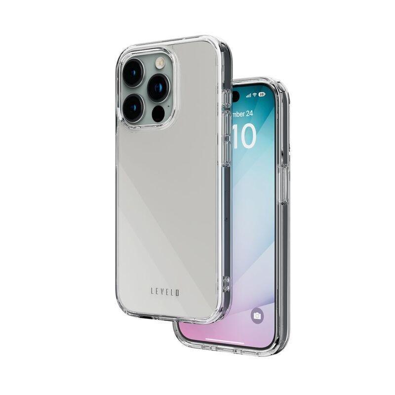 Levelo Clara Clear Case For iPhone 15 Pro - Clear, , large image number 0