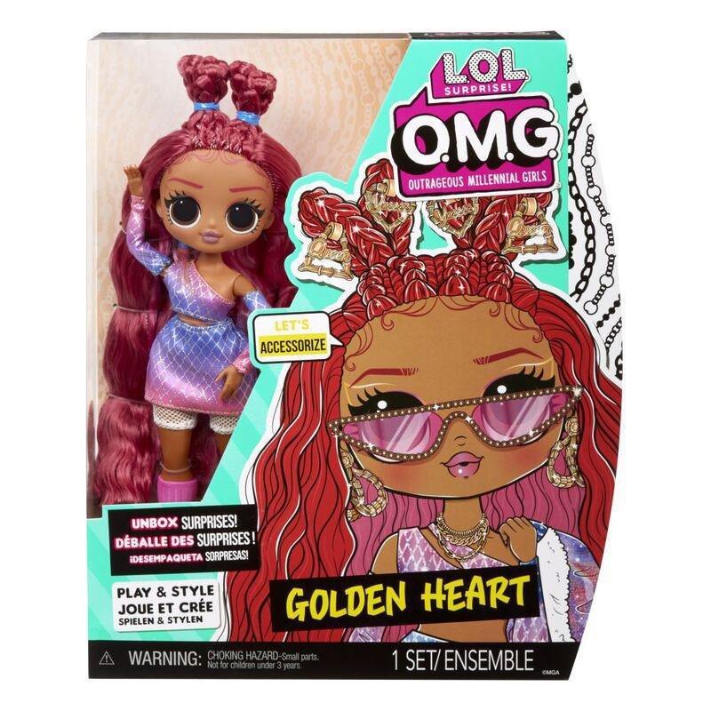 L.O.L. Surprise Outrageous Millenial Girls Golden Heart Fashion Doll, , large image number 8