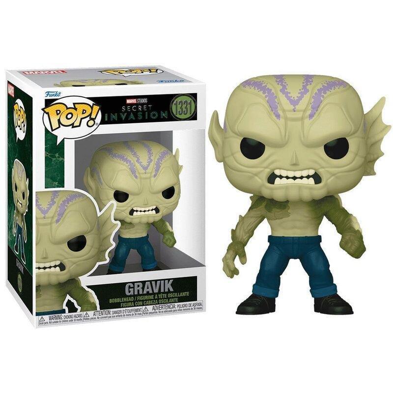 Funko Pop! Marvel Secret Invasion S1 Gravik 3.75-Inch Vinyl Figure, , large image number 1