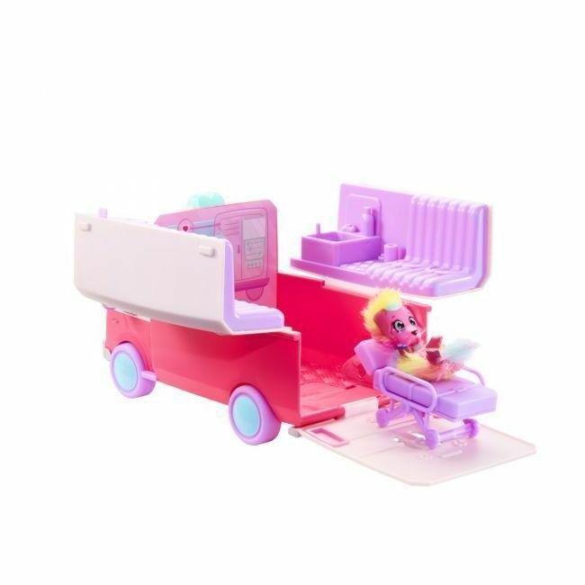 Little Live Pets Scruff Surprise Vet Rescue Ambulance Vet Set, , large image number 1