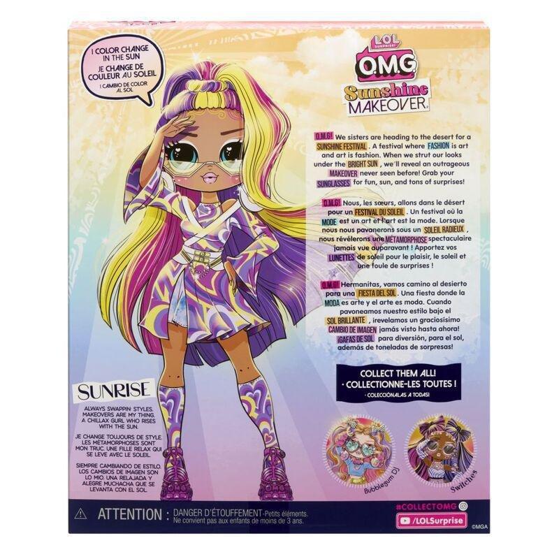 L.O.L. SURPRISE - L.O.L. Surprise Outrageous Millenial Girls Sunshine Makeover Sunrise Fashion Doll