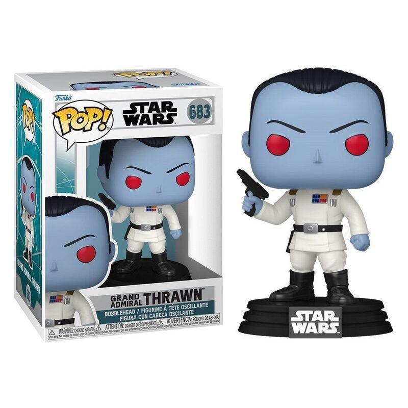 Funko Pop! Star Wars Ahsoka S2 Grand Admiral Thrawn 3.75-Inch Vinyl Figure, , large image number 1