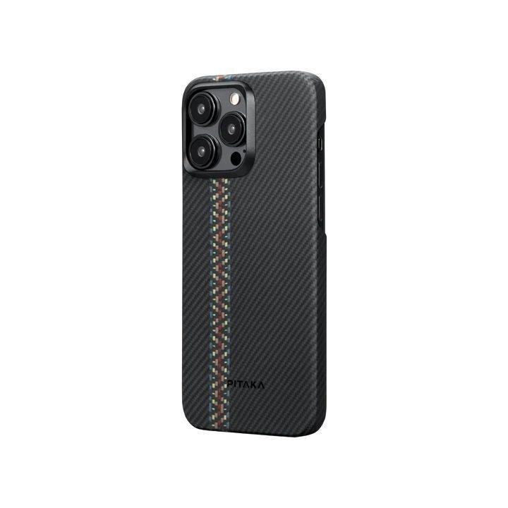 Pitaka Fusion Carbon Fiber Weaving Magez Case 4 For iPhone 15 Pro Max - Rhapsody, , large image number 0