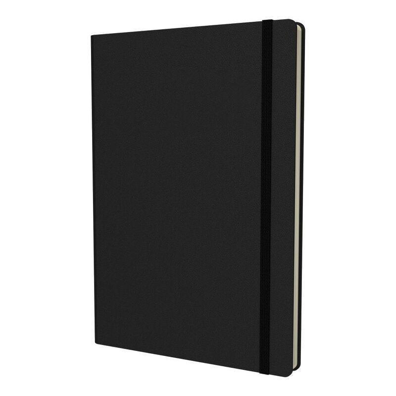 Collins A5 Legacy Plain Notebook - Black, , large image number 0