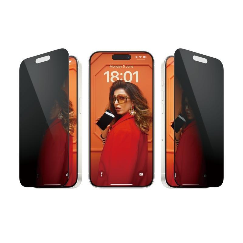 PanzerGlass Screen Protector for iPhone 15 Pro - UWF -Privacy, , medium