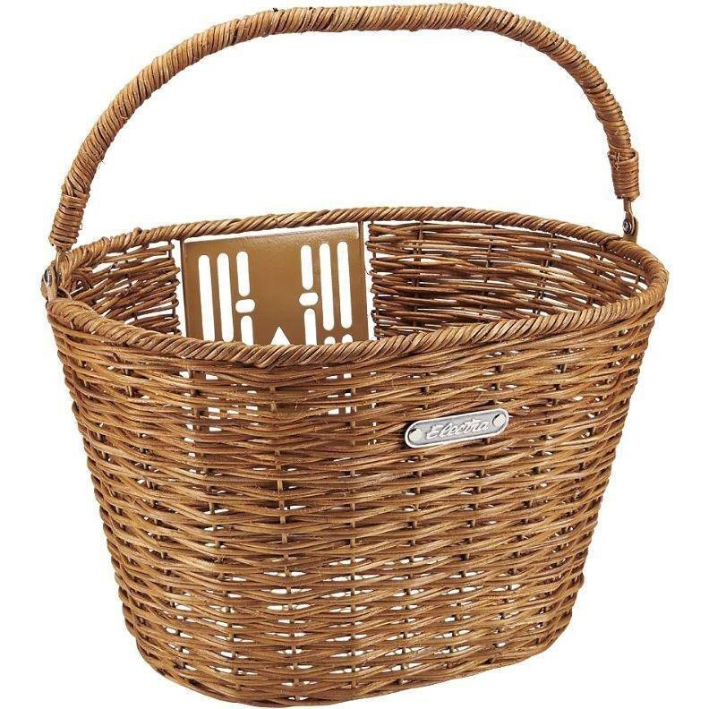 Electra Rattan Quick Release Basket Natural, , large image number 0