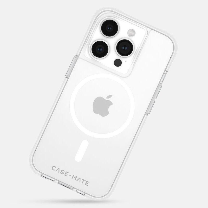 Case-Mate iPhone 15 Pro Tough - Clear with MagSafe Case, , large image number 2