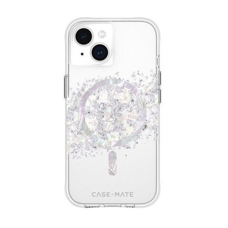 CASE-MATE - Case-Mate iPhone 15 Karat - Touch Of Pearl with MagSafe Case