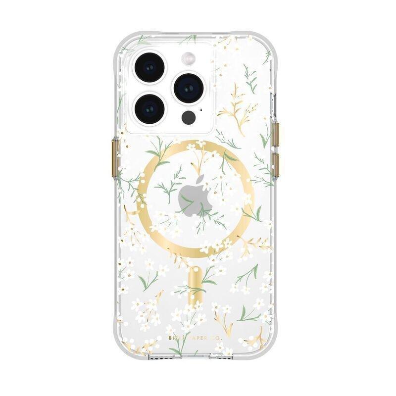 Rifle Paper iPhone 15 Pro Petite Fleurs with MagSafe Case, , medium