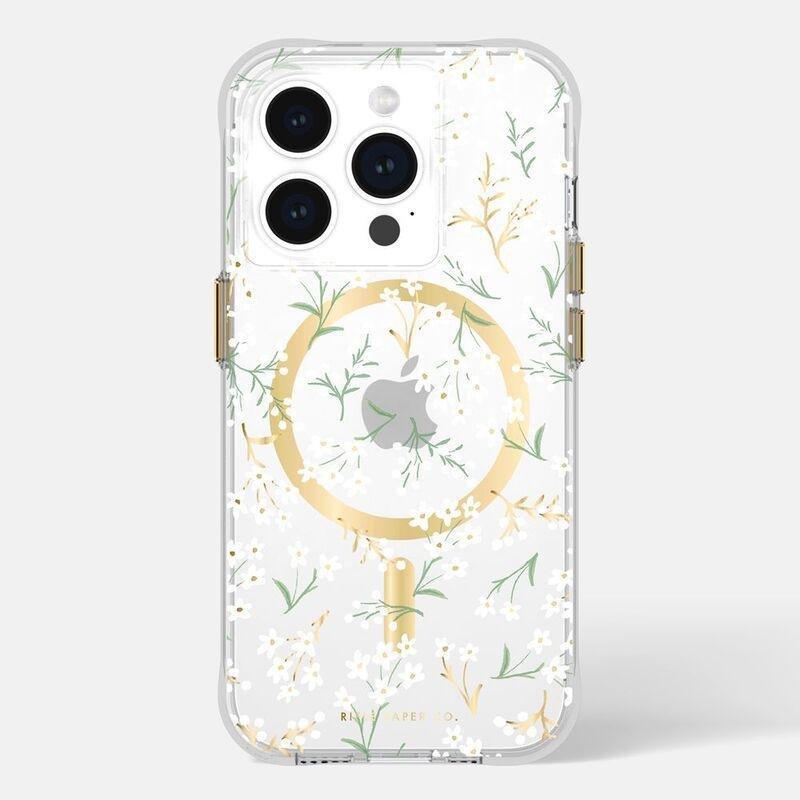 Rifle Paper iPhone 15 Pro Petite Fleurs with MagSafe Case, , large image number 3