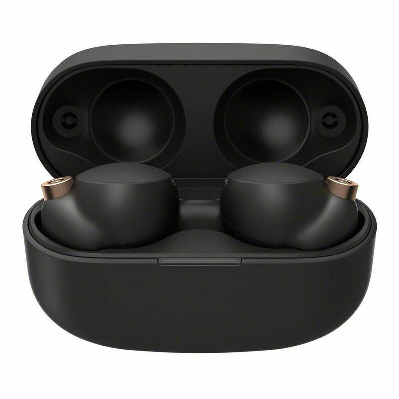 Sony WF-1000XM4 Black Wireless Noise Cancelling Headphones, , large image number 1