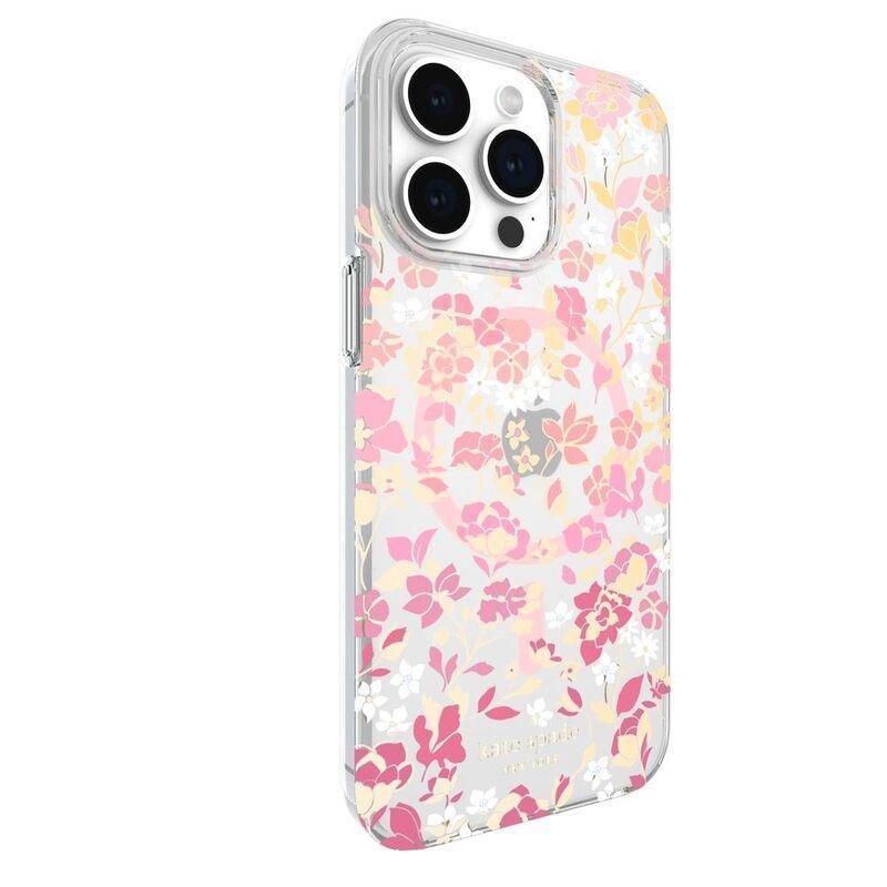 Kate Spade iPhone 15 Pro Max Flowerbed Pink Ombre with MagSafe Case, , large image number 1