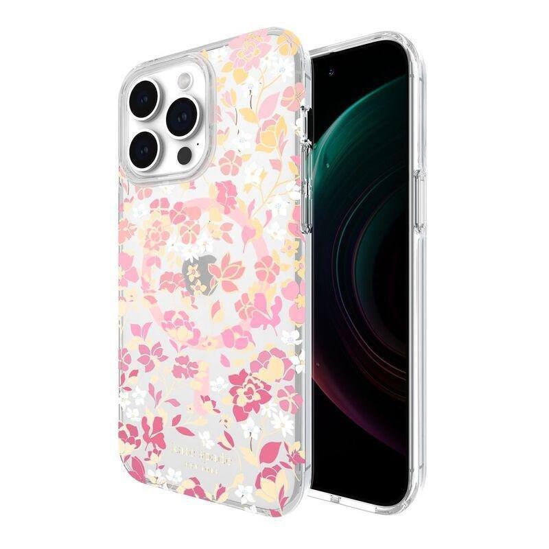Kate Spade iPhone 15 Pro Max Flowerbed Pink Ombre with MagSafe Case, , large image number 4