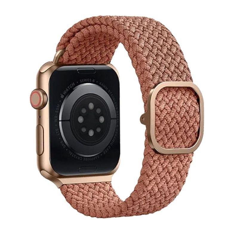 UNIQ Aspen Adjustable Braided Apple Watch Strap 38mm/40mm Pink, , large image number 1