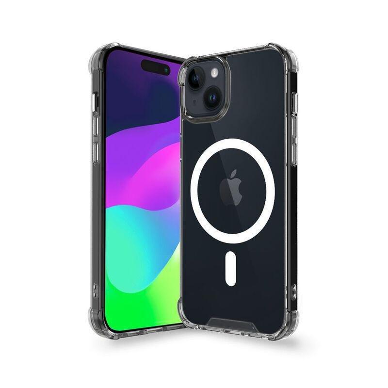 Baykron Tough Clear MagSafe Case Compatible Anti-Yellow For iPhone 15, , medium