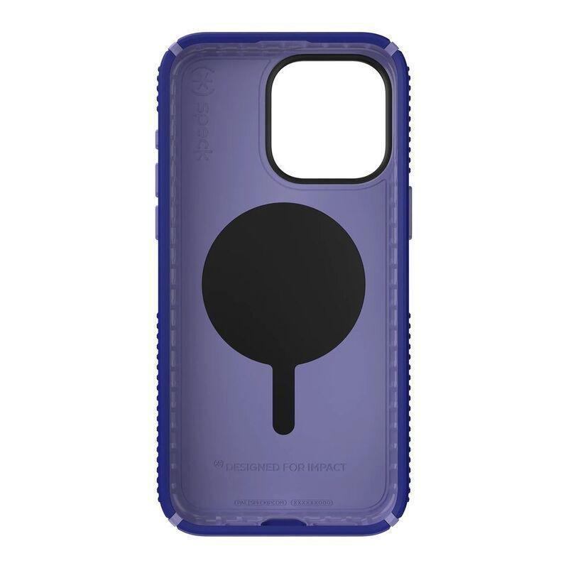 Speck Presidio2 Grip Magsafe with Clicklock iPhone 15 Pro Max Case - Future Blue/Purple Ink, , large image number 6