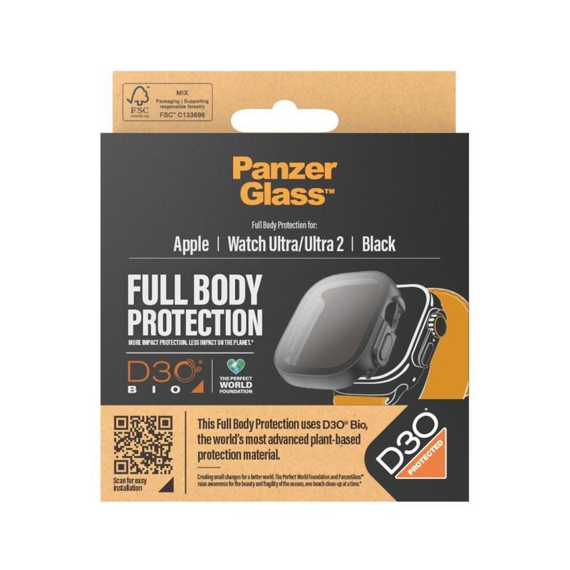 PanzerGlass Full Body Screen Protector with D3O for Apple Watch Ultra 49mm - Black, , large image number 3