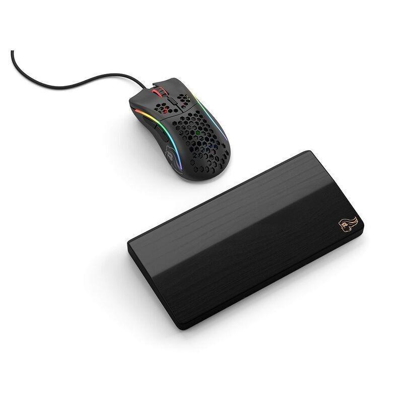 Glorious Wood Mouse Wrist Rest (22.1 x 10.8 x 32 cm) - Onyx, , large image number 2