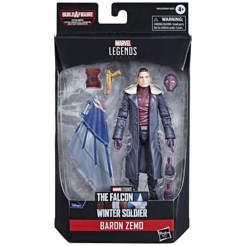 Hasbro Marvel Legends The Falcon And The Winter Soldier Baron Zemo 6-Inch Action Figure, , large image number 0