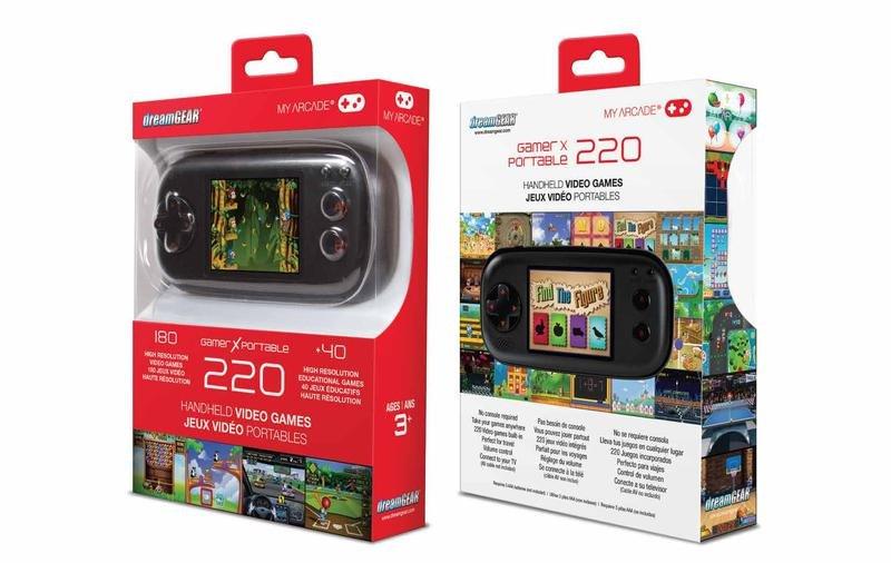 My Arcade Gamer X Portable Consoles with 220 Games Black, , large image number 1