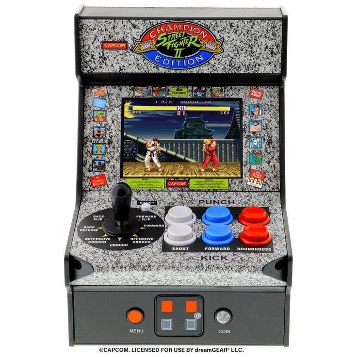 My Arcade Street Fighter 2 Champion Edition Micro Player Arcade (7.5-inch), , large image number 0