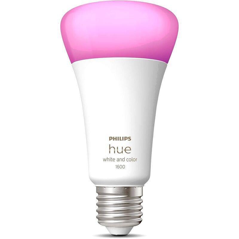Philips Hue White And Colour Ambiance Smart Light E27 Bulb - 1600 Lumen (13W-100W), , large image number 2