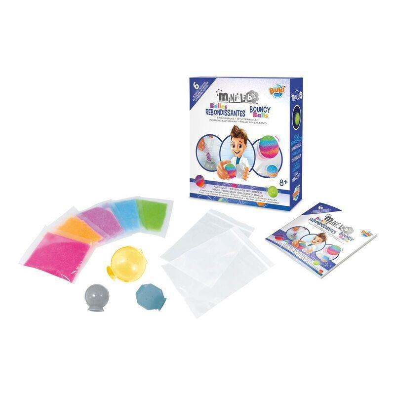 Buki France Mini Lab Bouncy Balls Science Kit, , large image number 1