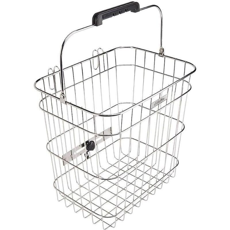 Electra Stainless Wire Pannier Basket Silver, , large image number 0